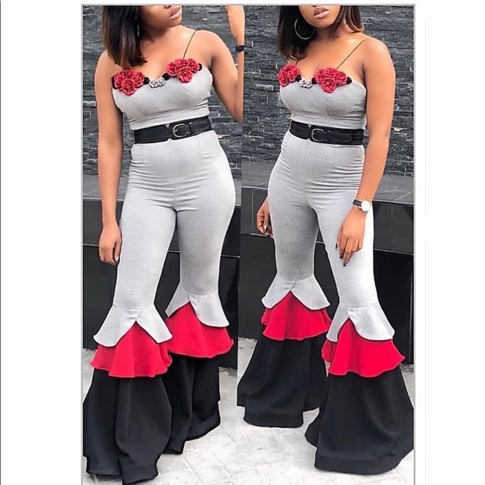 Patchwork Jumpsuit - image 1